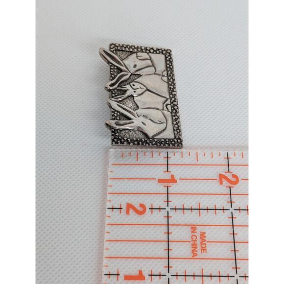 MD Anderson Cancer Center Children Art Project 1999 Sterling Brooch or Pendant - Picture 6 of 7